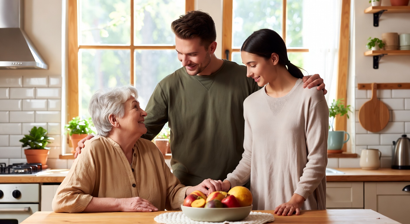 A calm family moment representing dynamics and belonging